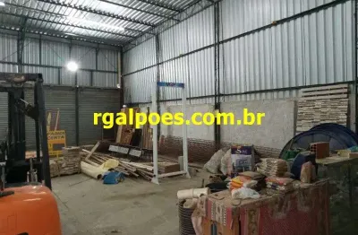 Barracão / galpão / depósito com 1 sala para alugar na avenida joaquim da costa lima, são bernardo, belford roxo por r$ 9.000
