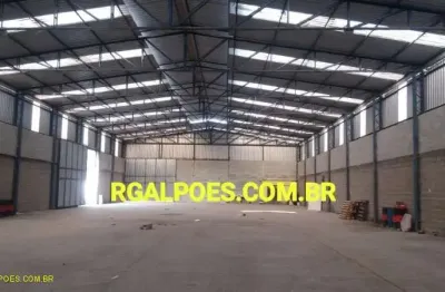 Barracão / galpão / depósito com 5 salas para alugar na rodovia washington luiz, 645, parque capivari, duque de caxias por r$ 35.000