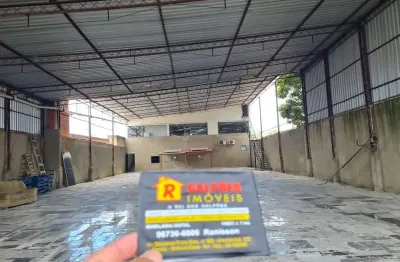 Barracão / galpão / depósito com 2 salas para alugar na dutra, vila nova, nova iguaçu por r$ 7.500