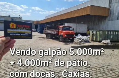 Barracão / galpão / depósito com 4 salas para alugar na estrada velha do pilar, figueira, duque de caxias por r$ 60.000