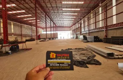 Barracão / galpão / depósito com 2 salas para alugar na avenida tereza cristina, 321, figueira, duque de caxias por r$ 60.000
