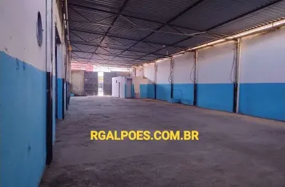 Barracão / galpão / depósito com 1 sala para alugar na avenida automóvel clube, 432, redentor, belford roxo por r$ 4.000