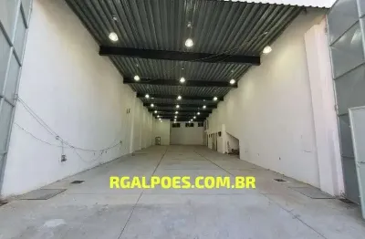 Barracão / galpão / depósito com 2 salas para alugar na rodovia presidente dutra, 622, jardim da posse, nova iguaçu por r$ 17.000