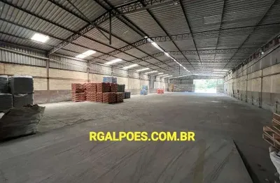 Barracão / galpão / depósito para alugar na avenida demétrio ribeiro, 325, chácaras rio-petrópolis, duque de caxias por r$ 32.000