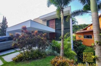 Ubá floresta -  casa com 6 suítes, 10 banheiros, 840m² de terreno e 443m² de construção, à venda por r$3.300.000,00