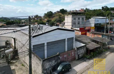 Galpão para alugar, 260 m² por r$ 8.000/mês - arsenal - são gonçalo/rj