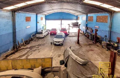 Galpão com oficina automotiva completa, 380 m² - venda por r$ 1.500.000 ou aluguel por r$ 12.000/mês - santa rosa - niterói/rj
