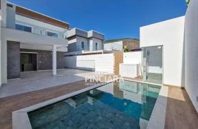 Casa com 4 quartos, sendo 3 suítes à venda, 300 m² por r$ 1.400.000 - itaipu - niterói/rj