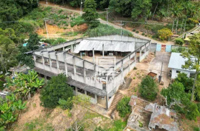 Galpão pré-construido em terreno de  1.721 m², à venda por r$ 800.000,00 - ponte da saudade - nova friburgo/rj
