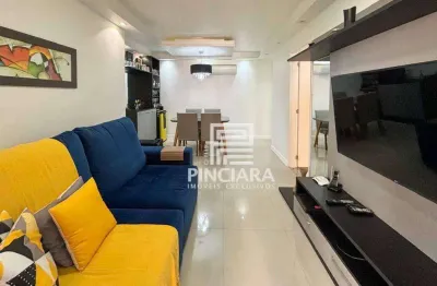 Apartamento com 3 quartos sendo 1 revertido em closet, 90 m² - venda por r$ 780.000 - santa rosa - niterói/rj