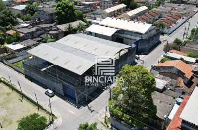 Galpão amplo de 1.120m² - para alugar por r$18.000 + taxas/mês - laranjal - são gonçalo/niterói