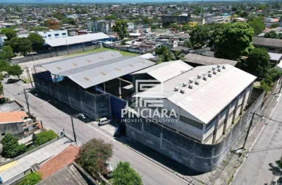 Galpão de 1.520 m² com prédio de 3 andares - para alugar por r$12.000 + taxas/mês - laranjal - são gonçalo/rj