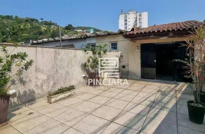 Casa comercial de 180 m² em terreno de 345 m² - à venda por r$ 700.000 - santa rosa - niterói/rj