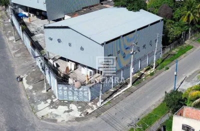 Galpão, 900 m² com ponte rolante - venda por r$ 950.000 ou aluguel por r$ 10.000/mês + taxas - laranjal - são gonçalo/rj