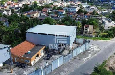 Galpão de 480 m² + 120 m² de escritório - compre por r$ 950.000 ou alugue por r$ 8.700/mês - laranjal - são gonçalo/rj