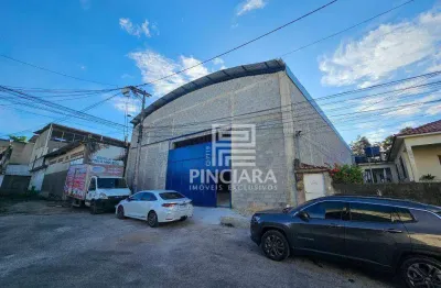 Galpão, 450 m² - venda por r$ 1.290.000,00 ou aluguel por r$ 8.900,00/mês - colubande - são gonçalo/rj