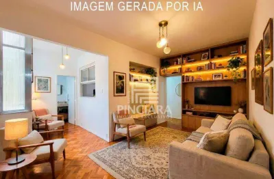 Apartamento de 85 m² com 3 quartos no Flamengo - Rio de Janeiro/RJ - Alugue por R$ 4.600/mês + taxas