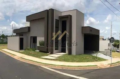 Casa em condomínio fechado com 3 quartos à venda na Av Brasilino Bento, Condomínio Village Damha IV, São Carlos