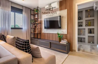 Apartamento decorado 2 dorms sala estendida pronto para morar