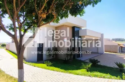 Casa 3 suites, ar condicionado, piscina reserva san pedro, ribeirao preto - sp