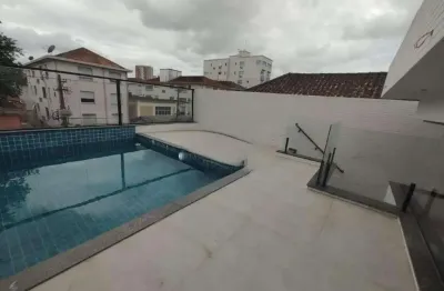 Casa para venda em santos, boqueirão, 4 dormitórios, 4 suítes, 7 banheiros, 2 vagas