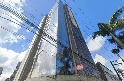 Sala comercial para locação em santos, centro, 2 banheiros