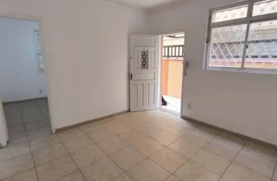 Apartamento térreo para venda em santos, marapé, 2 dormitórios, 1 banheiro, 1 vaga