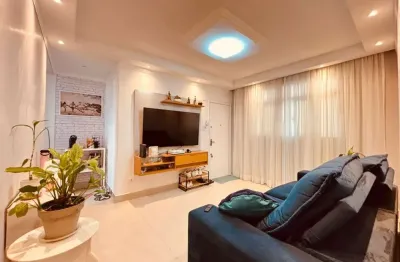 Apartamento para venda em santos, campo grande, 2 dormitórios, 1 banheiro, 1 vaga