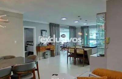 ☀️ imperdível! 4 suítes, mobiliado, andar alto, 20% entrada - meia praia, 290m do mar!