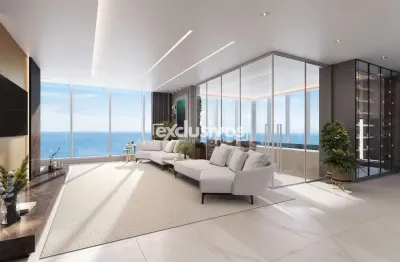Apartamento alto padrão iconic tower em balneário camboriú/sc