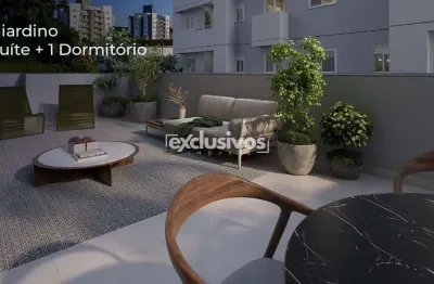 Apartamento giardino com 1 suíte + 1 dormitório no home club costa e silva em joinville/sc