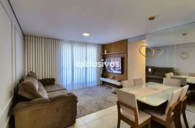 Apartamento semimobiliado 1 suíte + 2 dormitórios de 80m² no anita garibaldi, em joinville/sc