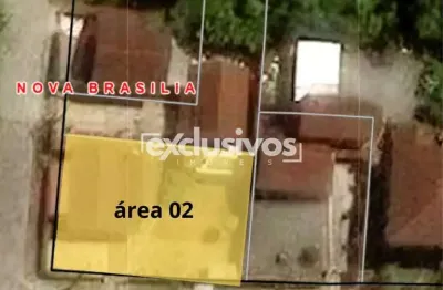 Terreno plano de  esquina com 630m² na rua minas gerais no bairro nova brasília em joiinville/sc
