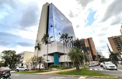 Sala comercial com 70m² privativos no centro médico união, centro de joinville – para alugar