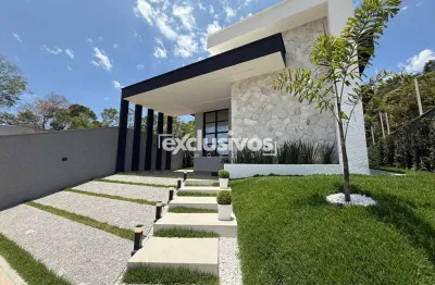 Casa alto padrão no reserva do mirante com 113,48m², 3 dormitórios e piscina!