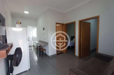 Apartamento com 2 dormitórios para alugar, 44 m² por r$ 2.300,00/mês - jardim soares - barretos/sp