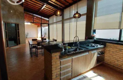 Casa com 3 dormitórios para alugar, 174 m² por r$ 5.050,00/mês - city barretos - barretos/sp