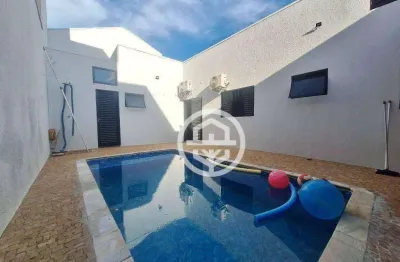 Casa com 3 dormitórios e piscina aquecida à venda, 124 m² por r$ 450.000 - residencial grande horizonte - barretos/sp