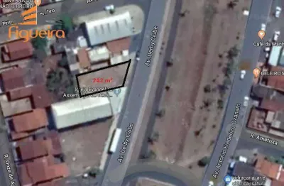 Terreno para alugar, 242 m² por r$ 999/mês - derby clube - barretos/sp