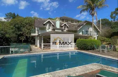 Sobrado à venda, 562 m² por r$ 2.800.000,00 - chácara santa lúcia dos ypes - carapicuíba/sp