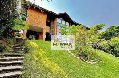Sobrado à venda, 623 m² por r$ 3.650.000,00 - altos de são fernando - jandira/sp