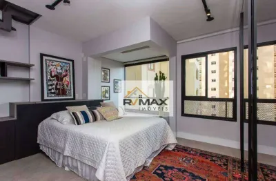 Apartamento duplex com 1 dormitório, 46 m² - venda por r$ 890.000,00 ou aluguel por r$ 6.700,00/mês - vila olímpia - são paulo/sp