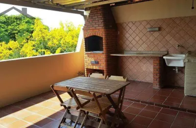 Cobertura com 3 dormitórios à venda, 100 m² por r$ 550.000,00 - jardim bonfiglioli - são paulo/sp