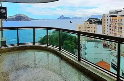 Apartamento com 4 quartos para alugar em icaraí, niterói , 150 m2 por r$ 8.000