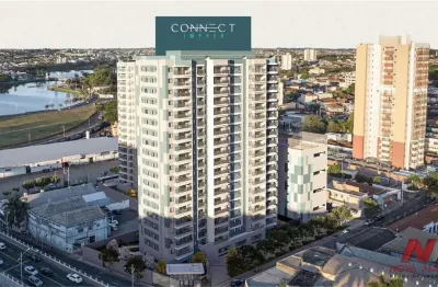 Connect impper - apartamento 02 dormitórios à venda ao lado do automóvel clube - são josé do rio preto/sp