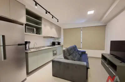 Meet - apartamento semimobiliado novo 01 dormitório para locação próximo ao plaza shopping - são josé do rio preto/sp