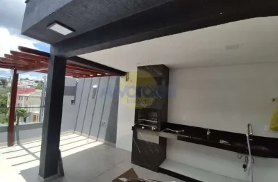Casa para venda em belo horizonte, jardim atlântico, 3 dormitórios, 1 suíte, 3 banheiros, 4 vagas