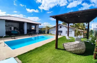 Casa em condomínio para venda em jaboticatubas, condominio estância da mata, 4 dormitórios, 4 suítes, 5 banheiros, 4 vagas