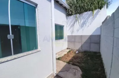 Casa para venda em santa luzia, novo centro, 2 dormitórios, 1 banheiro, 1 vaga