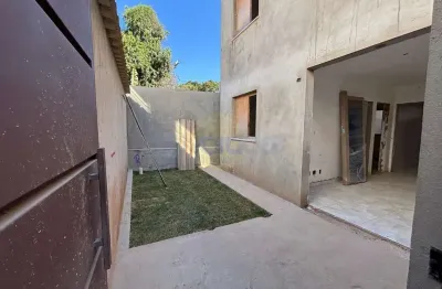 Apartamento com área privativa para venda em santa luzia, liberdade, 2 dormitórios, 1 banheiro, 1 vaga